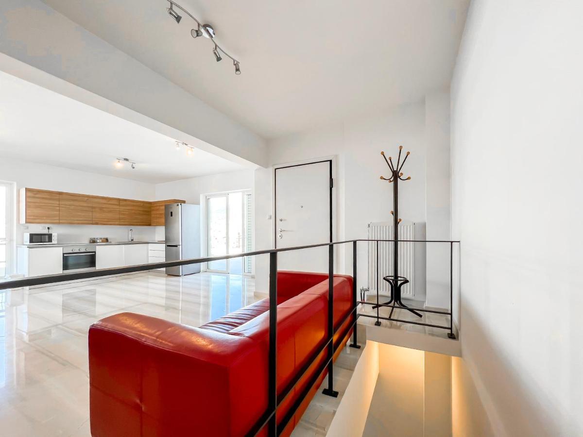 Panoramic Cityscape Maisonette In Agios Dimitrios Aten Exteriör bild